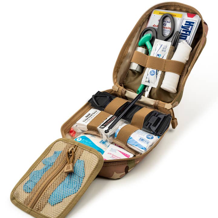 Scherber - Wholesale First Aid Kit - Scherber Premium IFAK Kit Trauma Pack - Fully Stocked12
