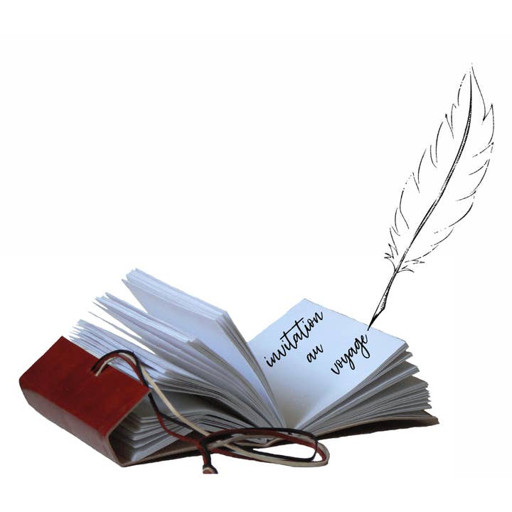 Epigram - Wholesale Journal/Diary - Leather and craft paper adventure notebook with tie closure12