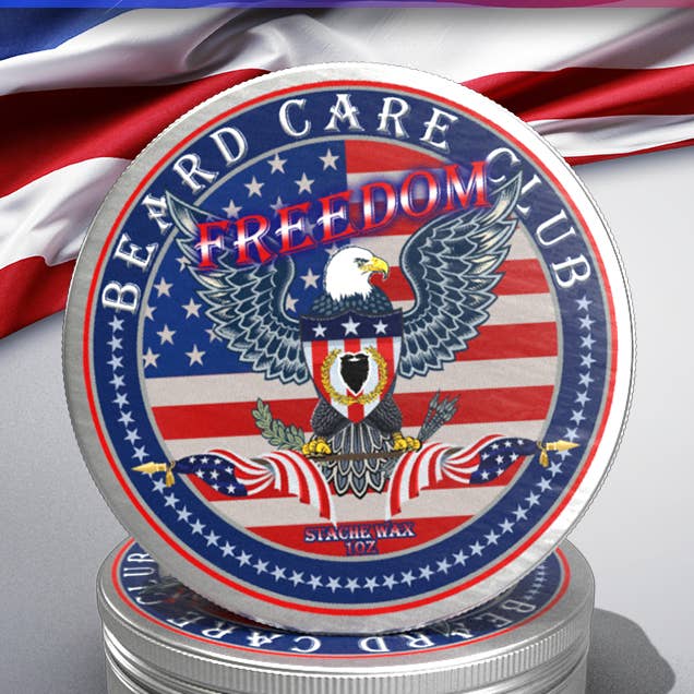 Cire à moustache Freedom pour la vente par Beard Care Club