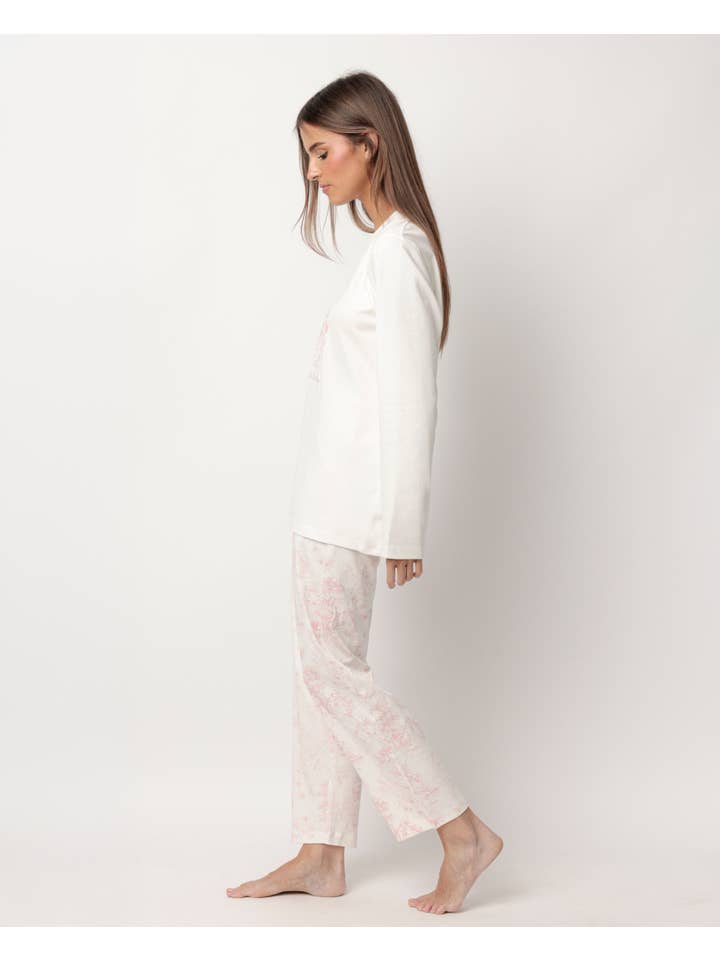 ADMAS - Wholesale Sleepwear Set - Women's - Toile De Jouy Pyjamas5