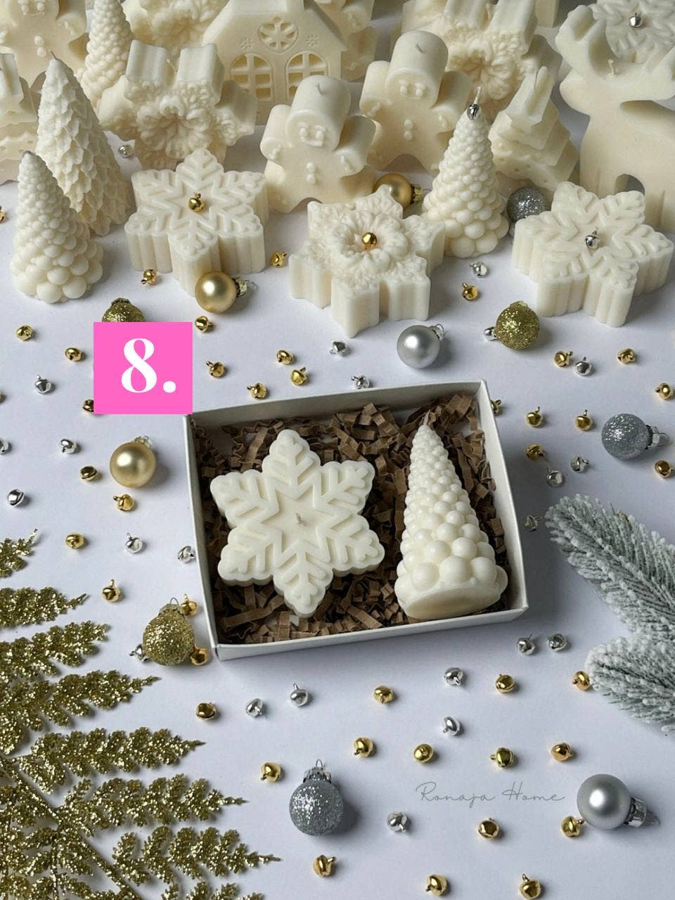 Ronaja Home - Wholesale Pillar Candle - Christmas Candle Gift Boxes7