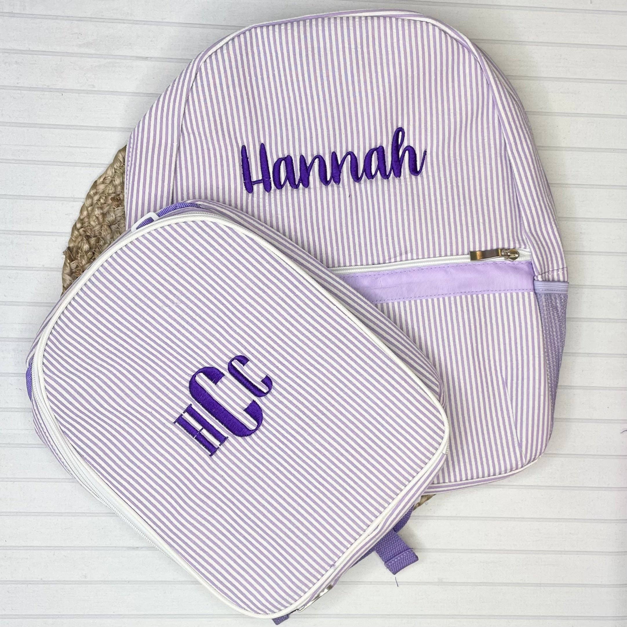 Love That Cotton - Wholesale Backpack - Kids - Seersucker Backpack (Full Size)5