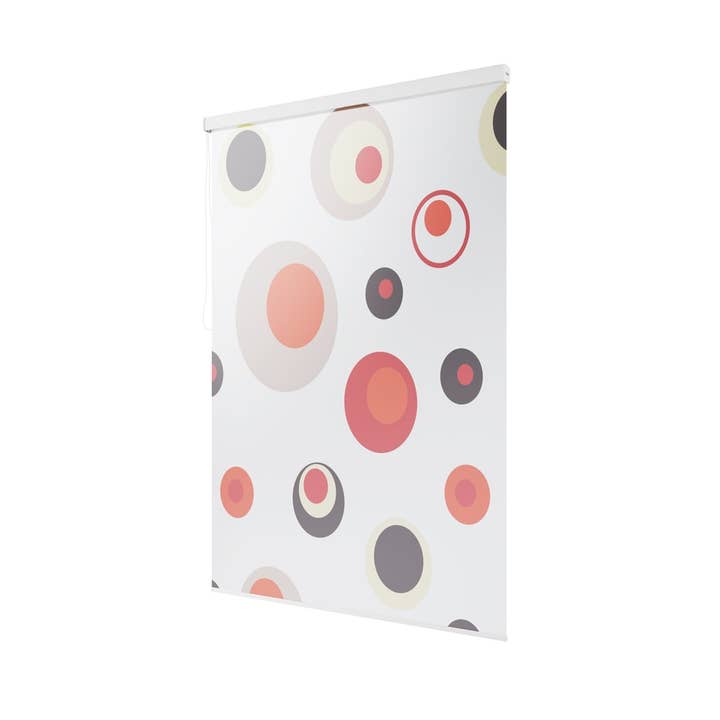 Cassette Shower Curtain Roller Blind, 160cm wide Rings for wholesale by TROPIK HOME