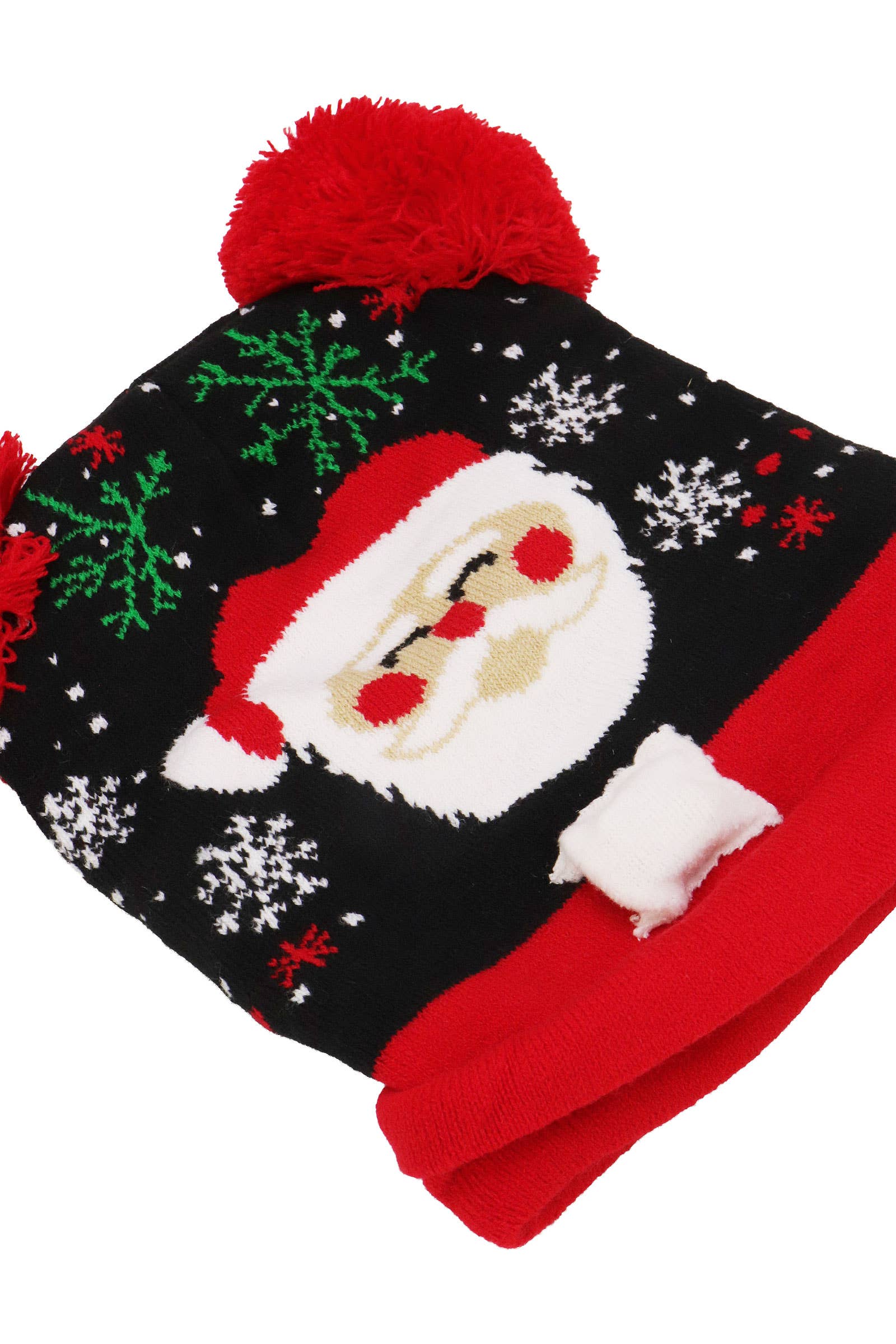 ASSORTI Kerstmis LED Lichtgevende Dubbele Pom Pom Muts voor groothandel op Faire5