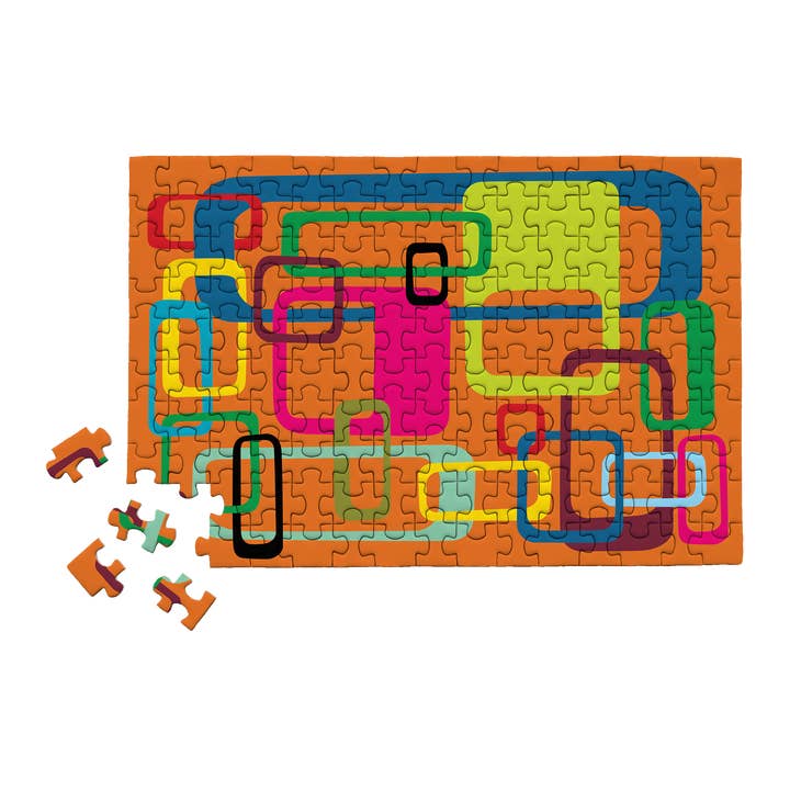 R. Nichols Stationery & Gifts - Wholesale Puzzle - Adult - Loppy Mid-Century Micro Puzzle 1