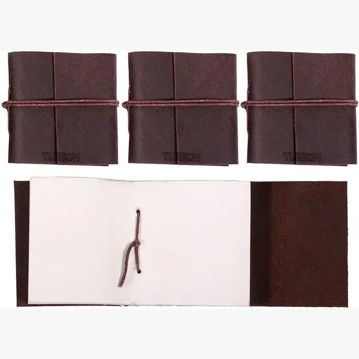 Tuzech Leather - Vendita all'ingrosso Diari/agende - Mini diario compatto in pelle vintage fatto a mano21