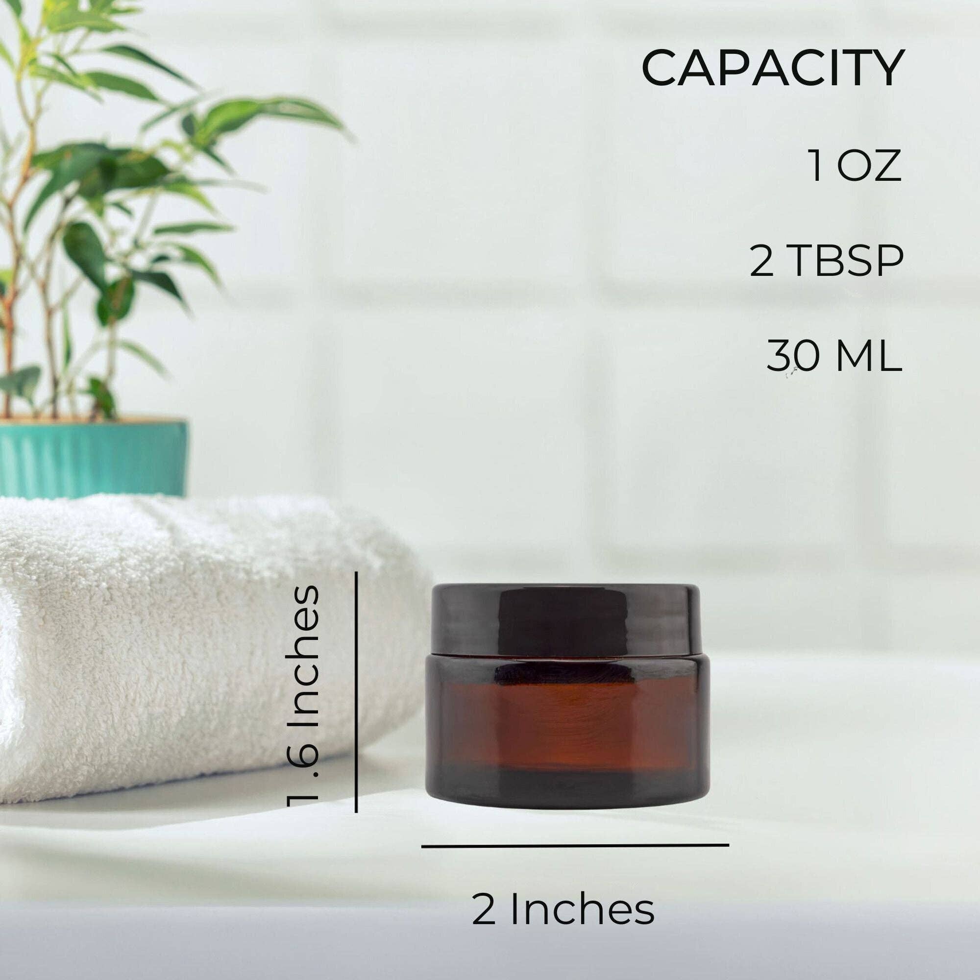 Kurated Korner - Vendita all'ingrosso Barattoli - Barattoli in vetro ambra da 30 ml (12 pezzi)5