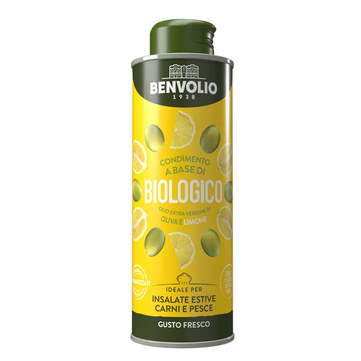 BENVOLIO Organic Lemon Infused EVO Oil Dressing 250ml and other Purchase Wholesale olio di oliva vendita. Free Returns & Net 60 Terms on Faire trending on Faire.