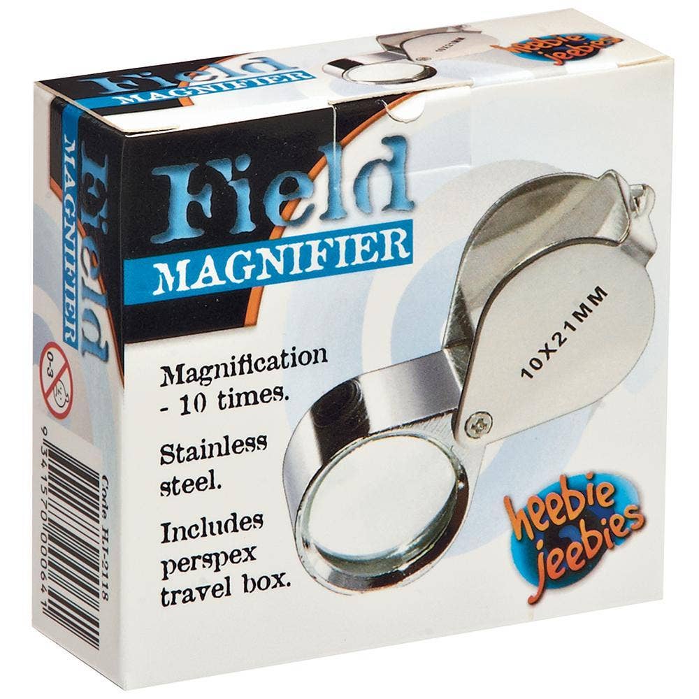 Heebie Jeebies - Wholesale Magnifying glass - Field Magnifier Heebie Jeebies Mini Pocket Magnifier0