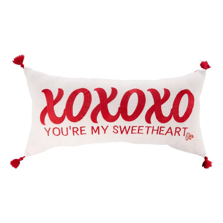 XO You're My Sweetheart Pillow for wholesale by Glory Haus