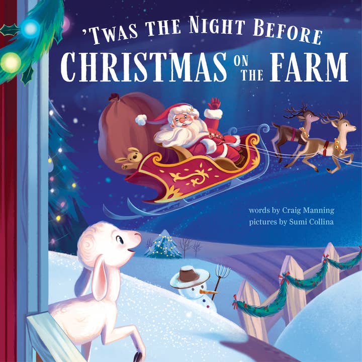 Sourcebooks - Wholesale Book - Kids - 'Twas the Night Before Christmas on the Farm (hardcover)