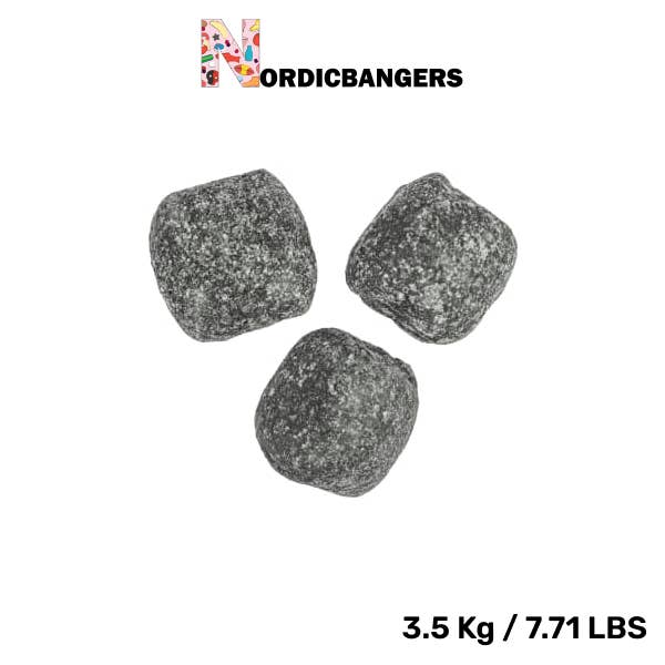 Nordicbangers - Swedish Candy Supply - Vendita all'ingrosso Liquirizia - Caramelle Svedesi - Pezzi di Liquirizia Salata di Grahn