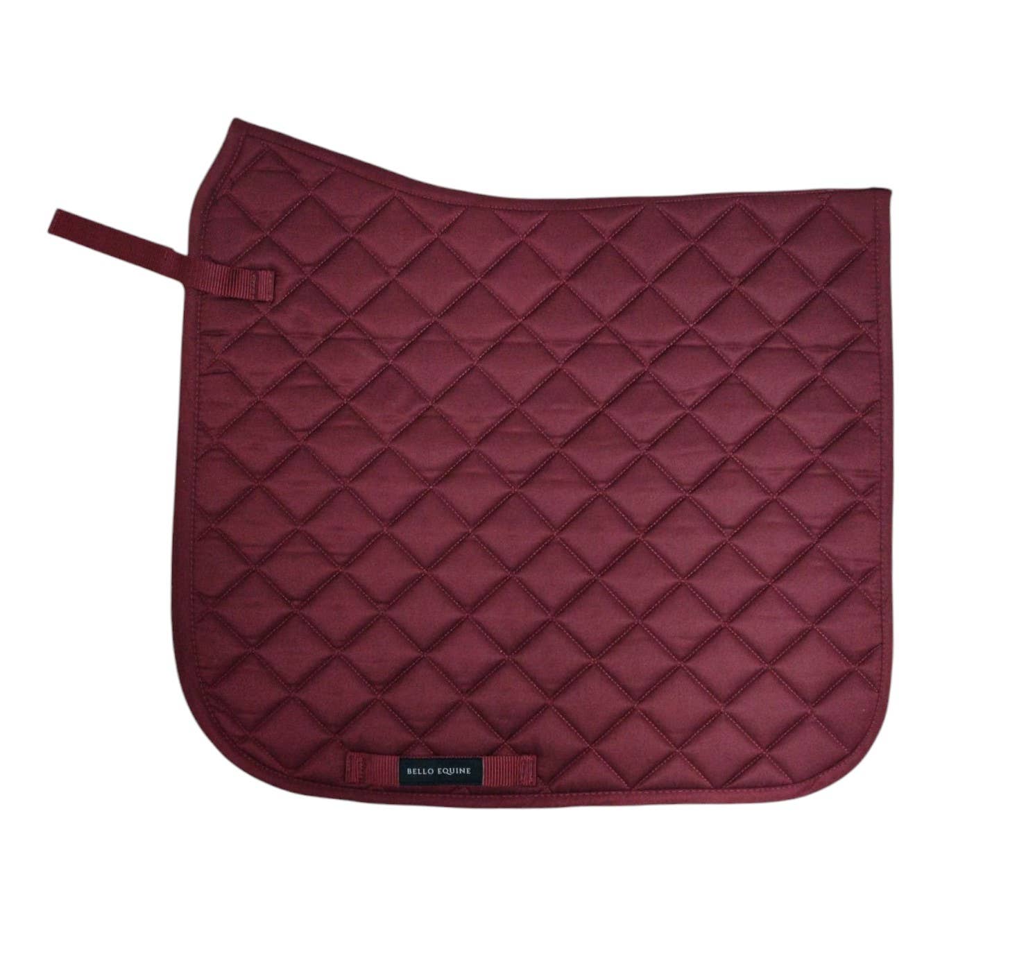 Bello-Equine – Engroshandel Rideudstyr – Bello-Equine sadelunderlag med diamantquiltet, skridsikker elegance1