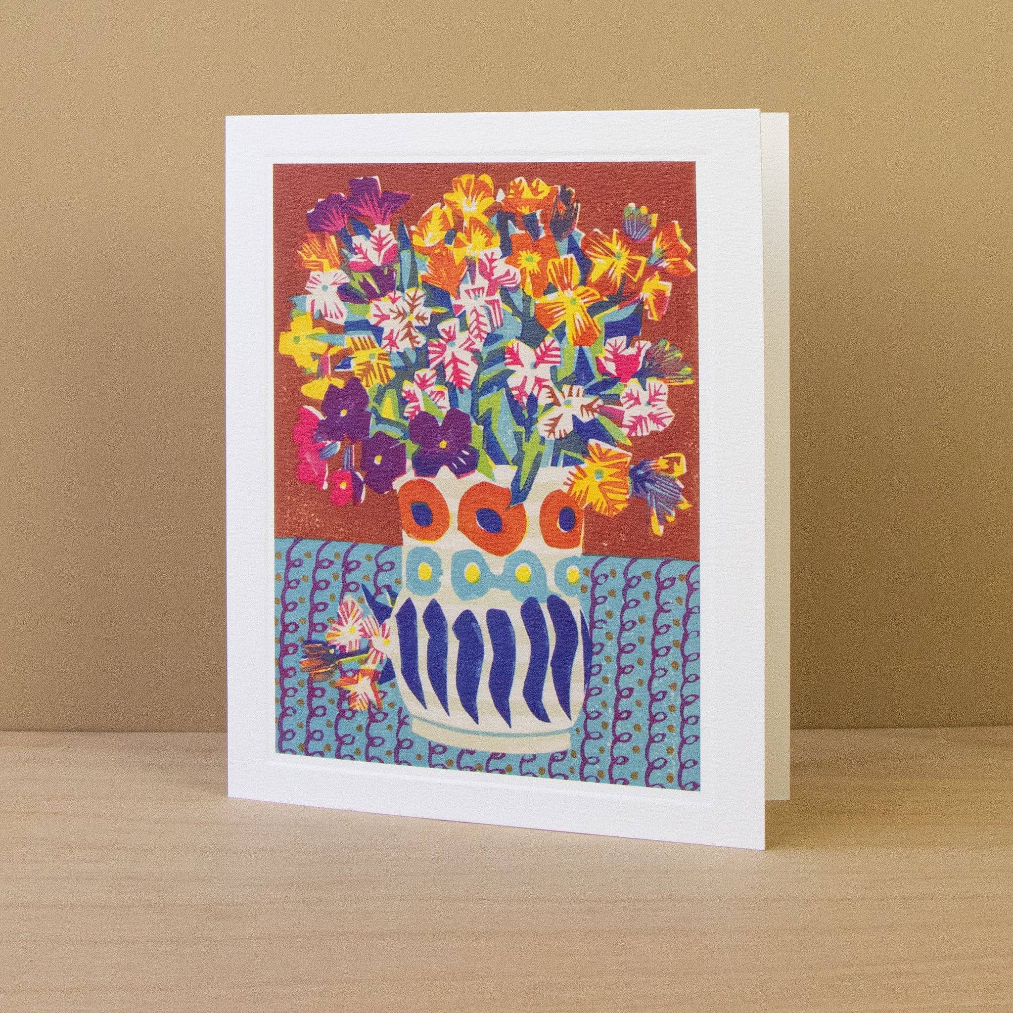 Art Angels - Wholesale Everyday Greeting Card - Wallflowers In Charleston Vase0