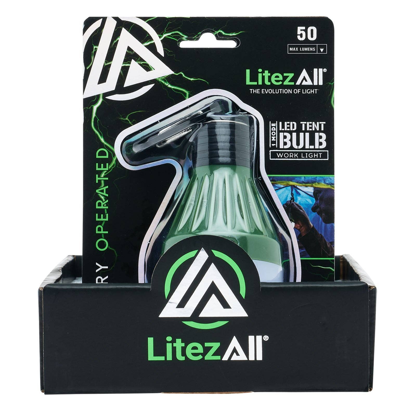 LitezAll - Wholesale Flashlight - LitezAll PortaBulb® with Carabiner2