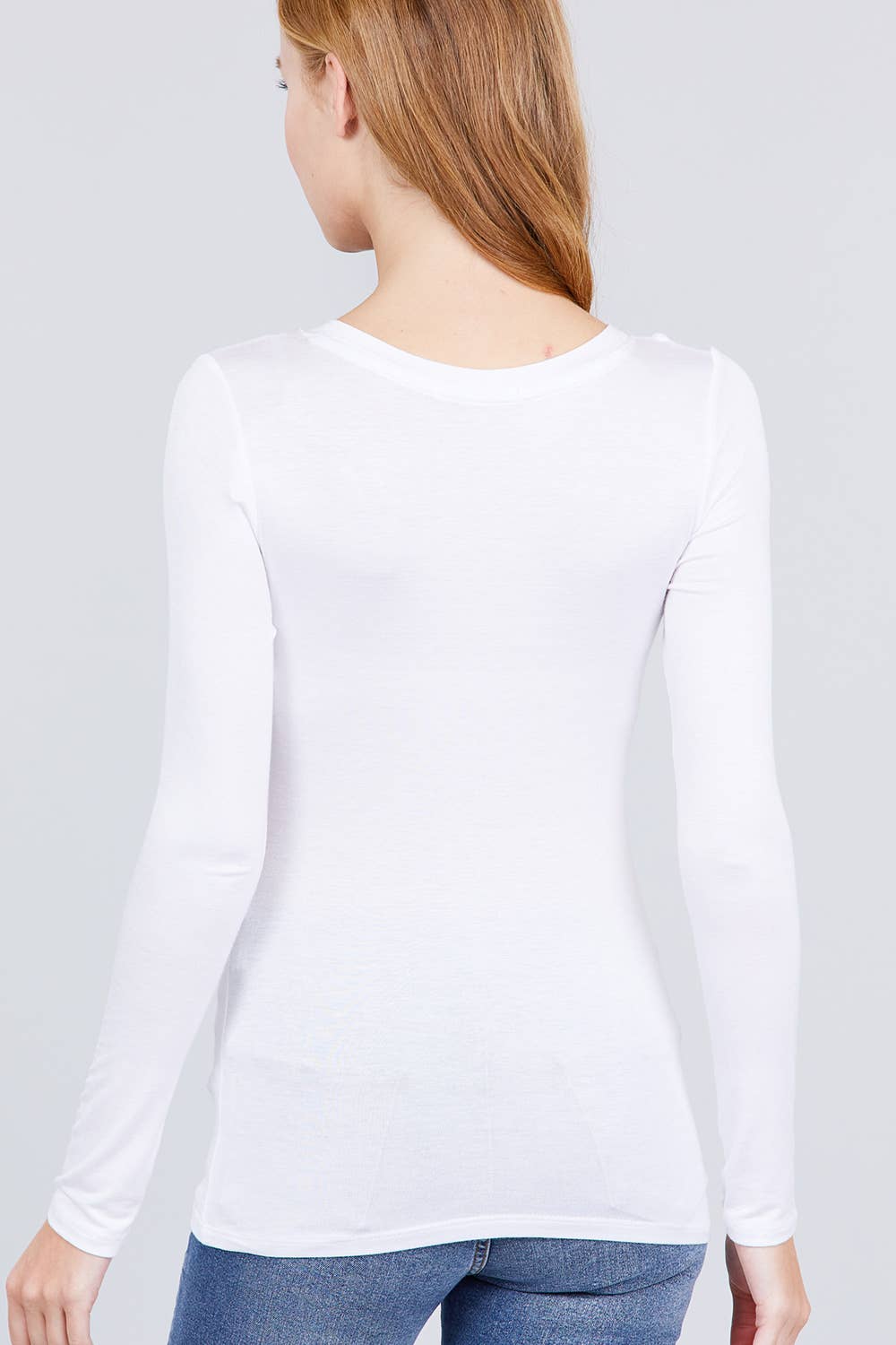 Active Basic | Active USA - Wholesale Knit Top - Women's - Long Sleeve Round Neck Top9