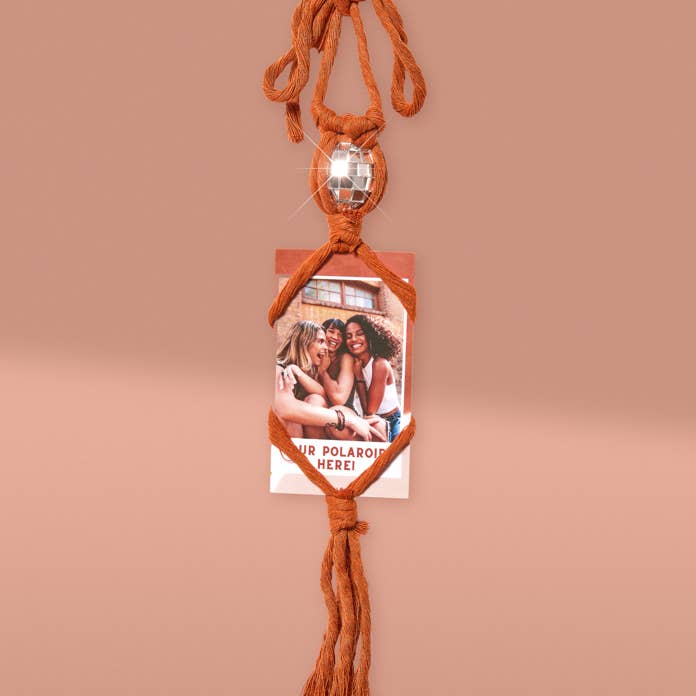 Offhand Fibers – wholesale Car Decorative Charm - Women’s – Disco Ball Car Charm – Mini Polaroid Photo Frame Gift4