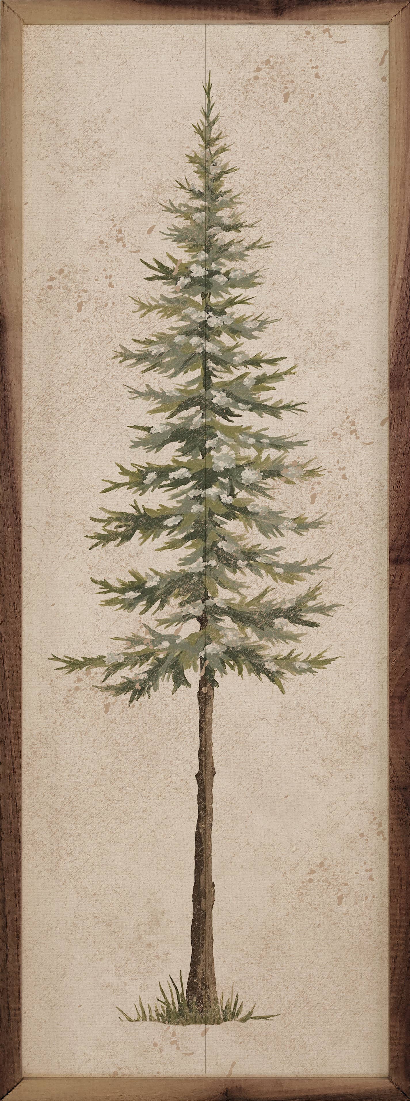 Kendrick Home - Wholesale Wood Wall Art - Vintage Pine Tree0