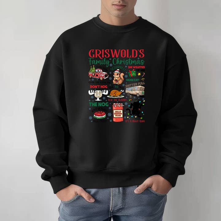 DTF Office - Wholesale Sublimation Transfer - Family Christmas DTF Transfer3