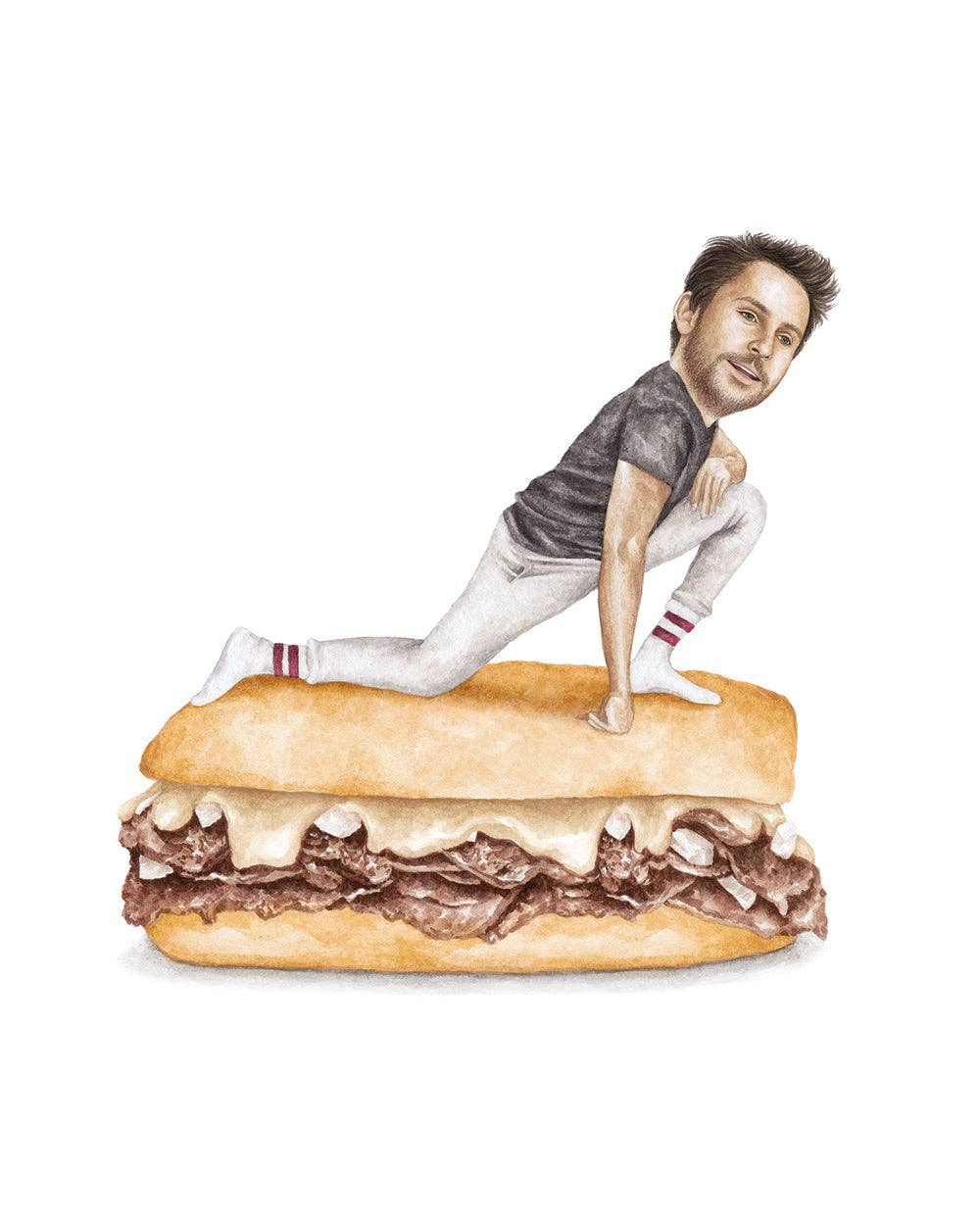 Celebs on Sandwiches - Wholesale Gallery Wall Set - It's Always Sunny Four-Pack4