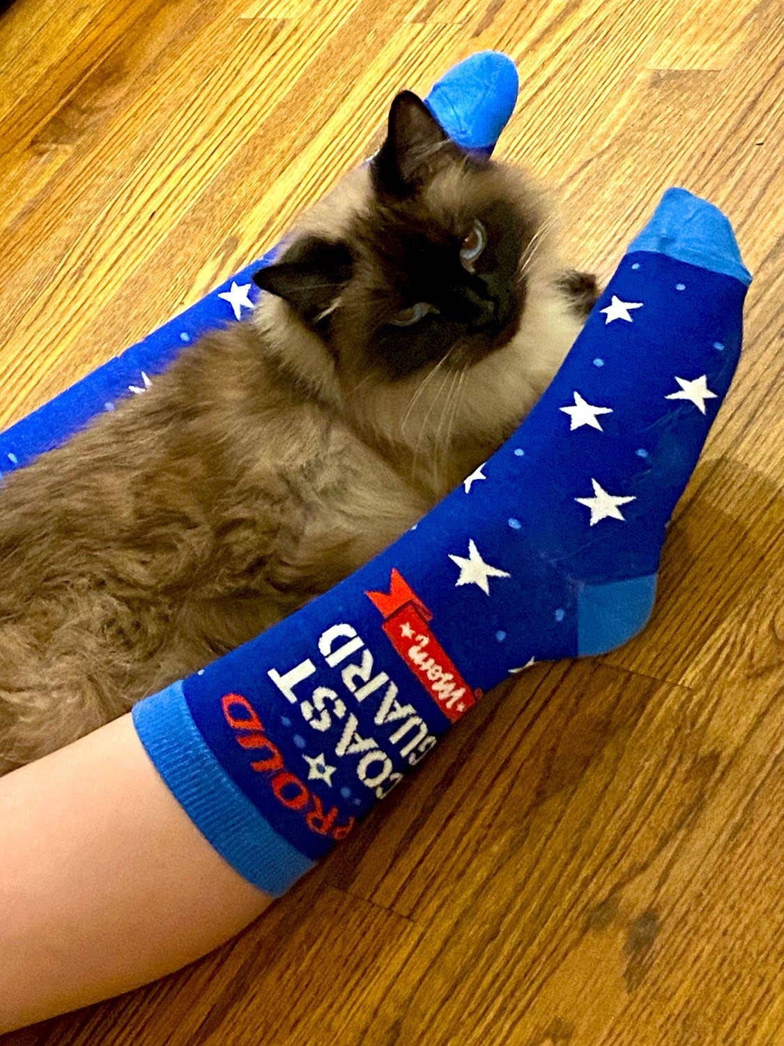 Fabdaz - Wholesale Socks - Women's - Proud Coast Guard Mom Women's Crew Socks3