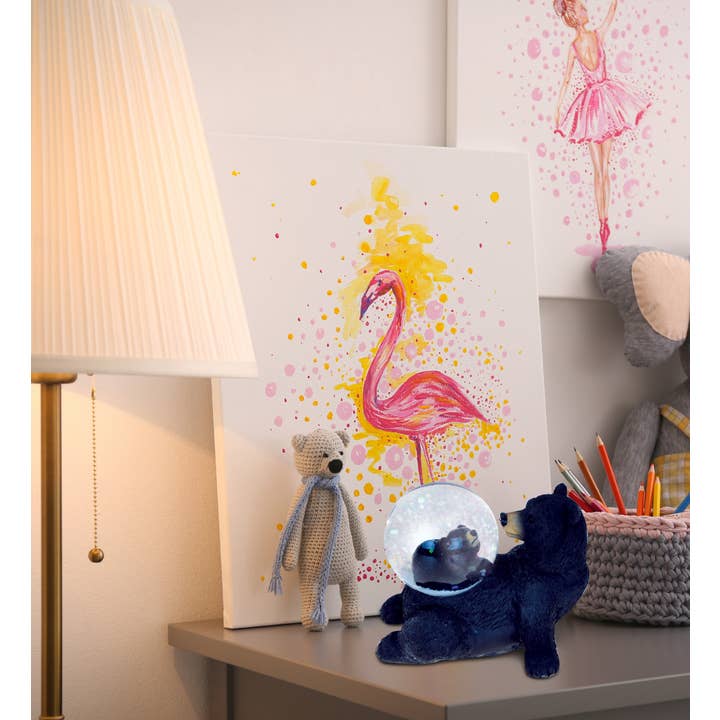 Cota Global - Wholesale Snow Globe - Wild Snow Globe - Black Bear (45Mm)5