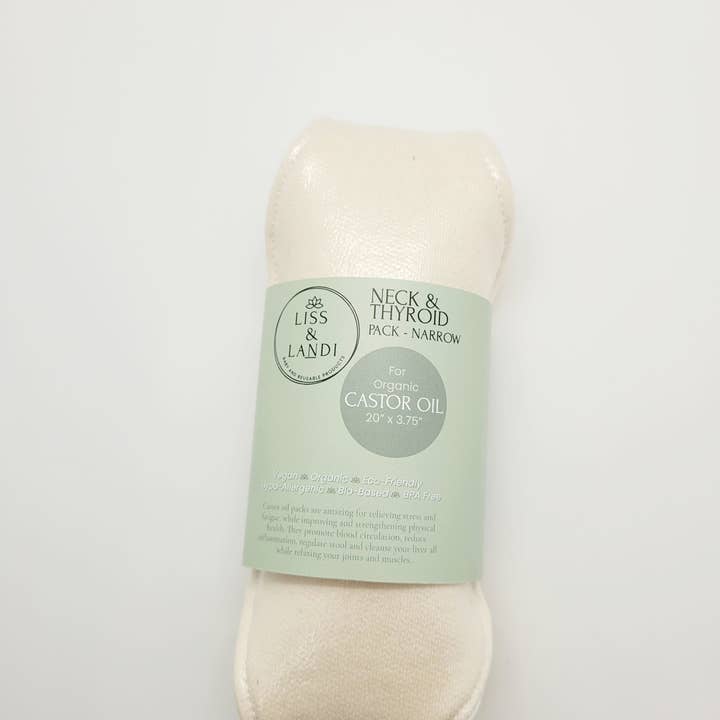 LISS & LANDI - Wholesale Cotton Pad - Pack for Organic Castor Oil - NARROW Neck 10
