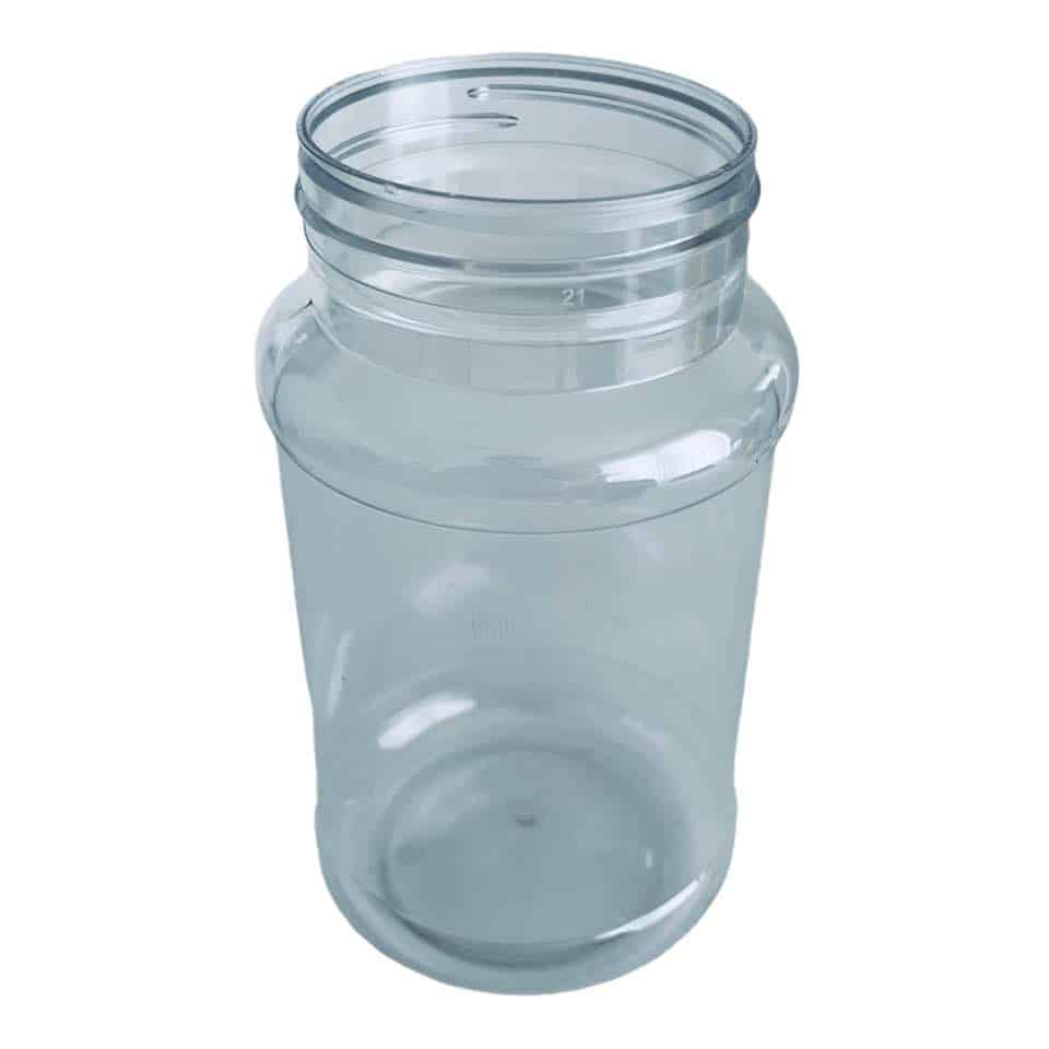 Fizzy Whiz – wholesale Jar – 300ml Shaker Bottles & Black Lids6