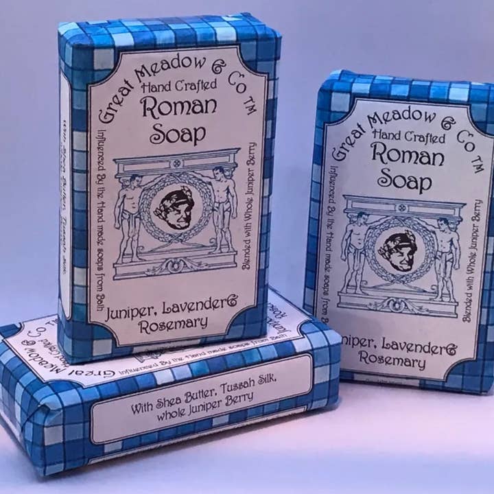 Great Meadow & Co - Venta al por mayor Pastilla de jabón - Jabón romano, baño real y barra de ducha2