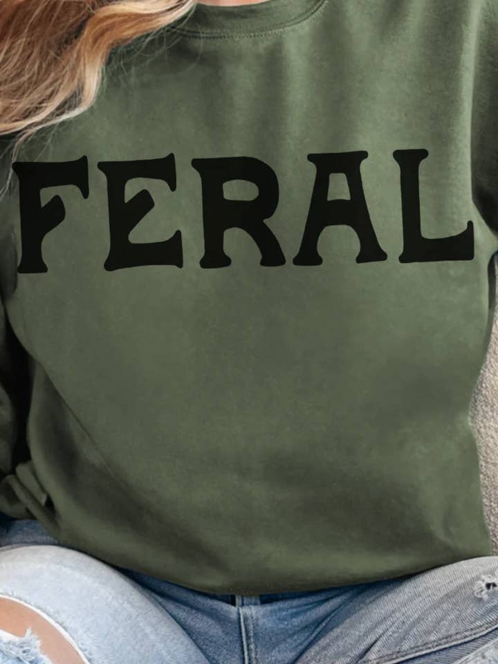 Feral tröja för wholesale av THE LATTIMORE CLAIM