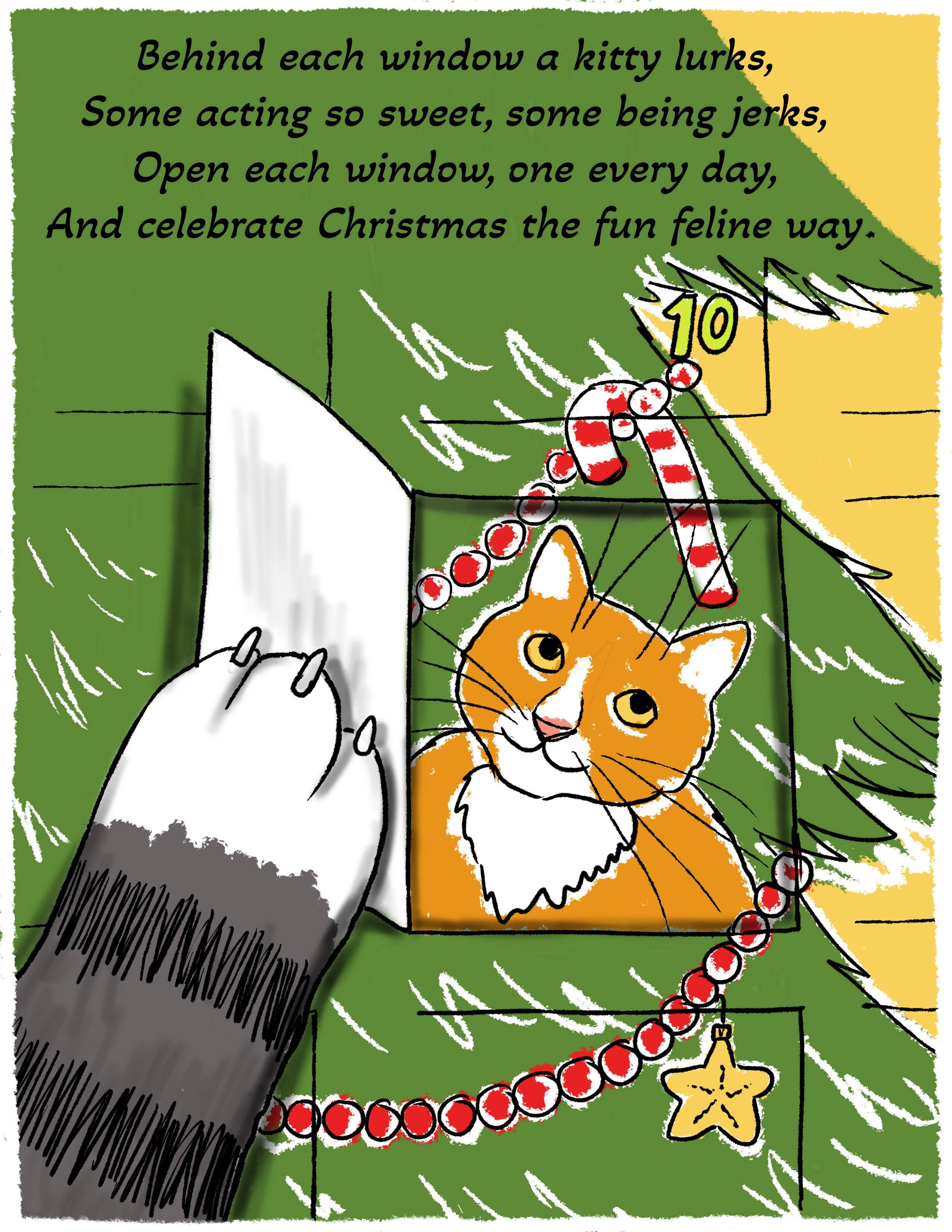 Print Witchery - Wholesale Advent Calendar - CATvent Calendar5