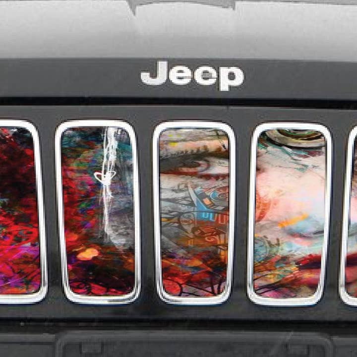 Strength Jeep Grille Insert for wholesale by Dirty Acres