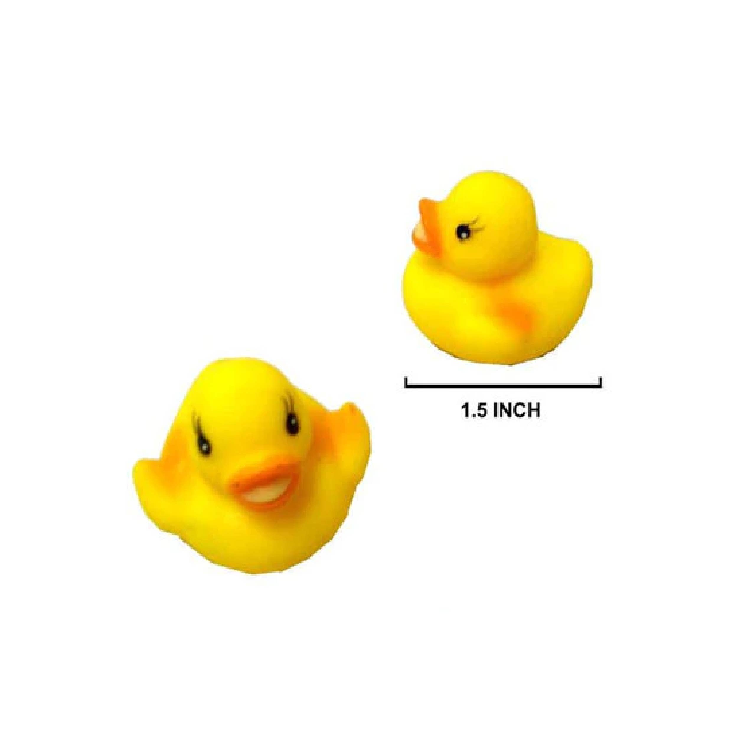 PR GROUPS LLC - Vente Jouet pour le bain – bébé - Petits canards en caoutchouc jaunes pour le bain