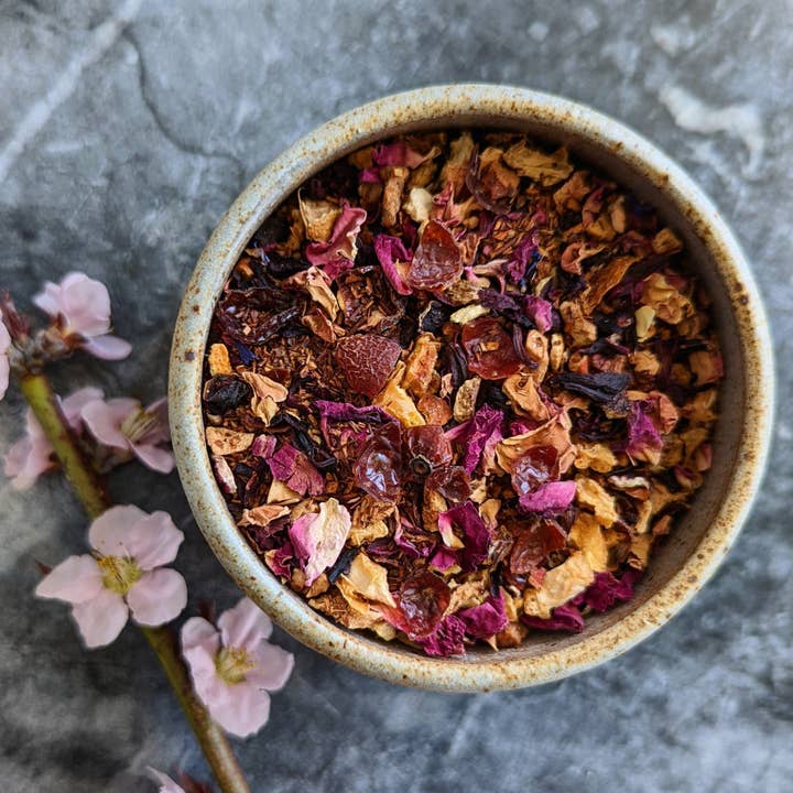 Cherry Blossom | Red Tea Blend for wholesale by Gnat and Bee
