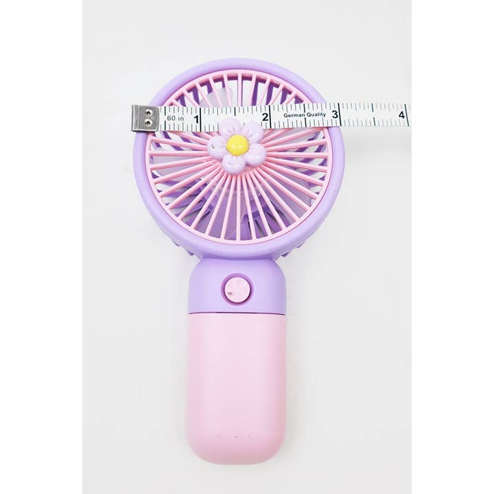 MIX COLOR Portable Hand Fan with USB Charger for wholesale on Faire6