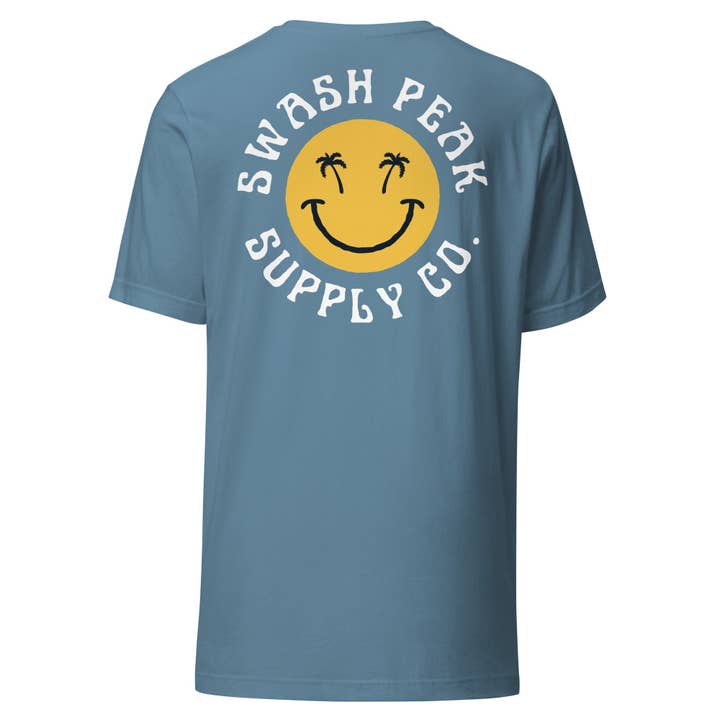 Swash Peak Smiley Unisex T-shirt för wholesale av Swash Peak