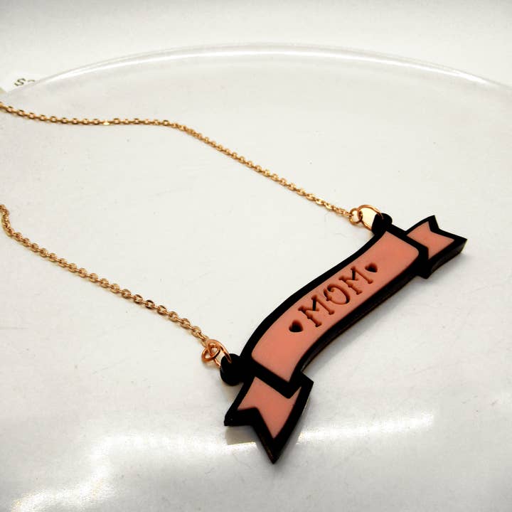 Mom Necklace for wholesale by Beqi Clothing