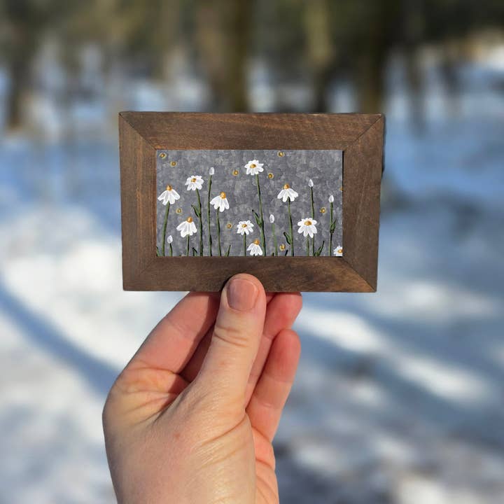 Tusenskönor Blommor Tryck i Ram för wholesale av The Cranberry Finch