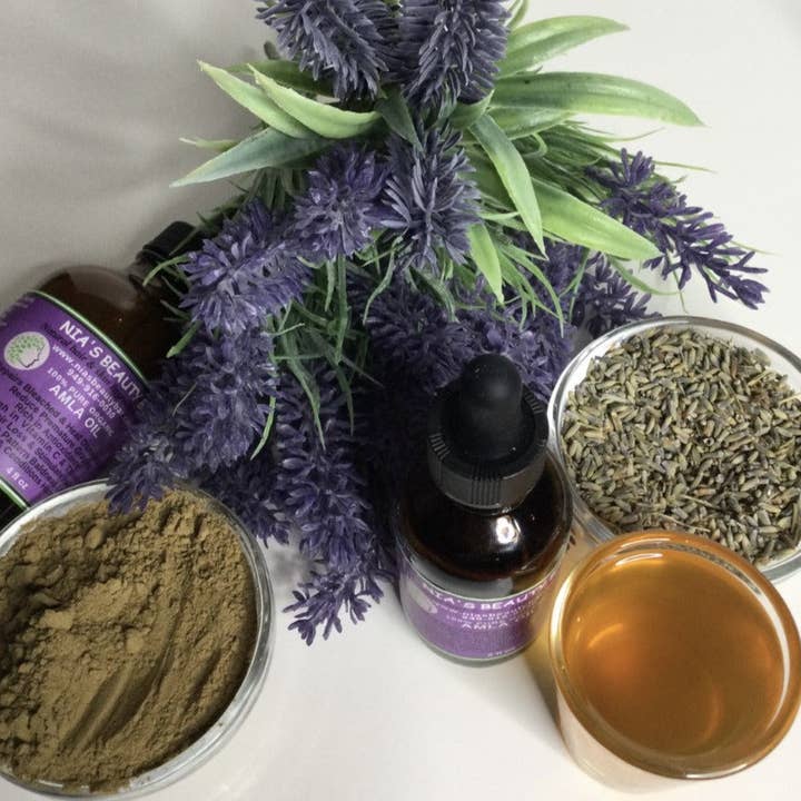 NIA'S BEAUTY BAR L.L.C. - Vendita all'ingrosso Oli per capelli - Olio Amla per la cura dei capelli e della pelle
