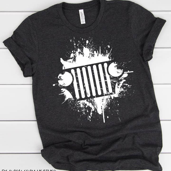 Jeep Splash White Graphic Women's T-Shirt for wholesale by Ashton Grove Ltd Co