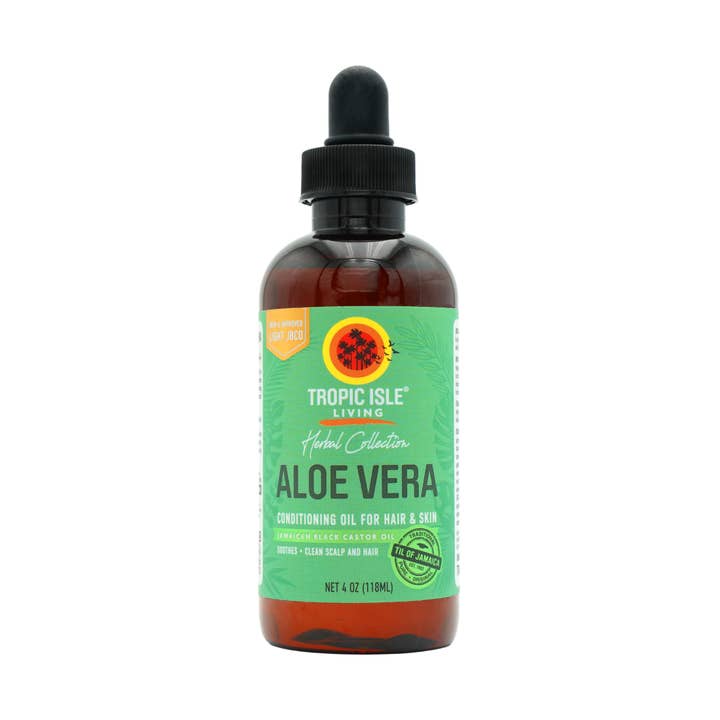 Tropic Isle Living - Wholesale Hair Oil - Aloe Vera Jamaican Black Castor Oil 4oz
