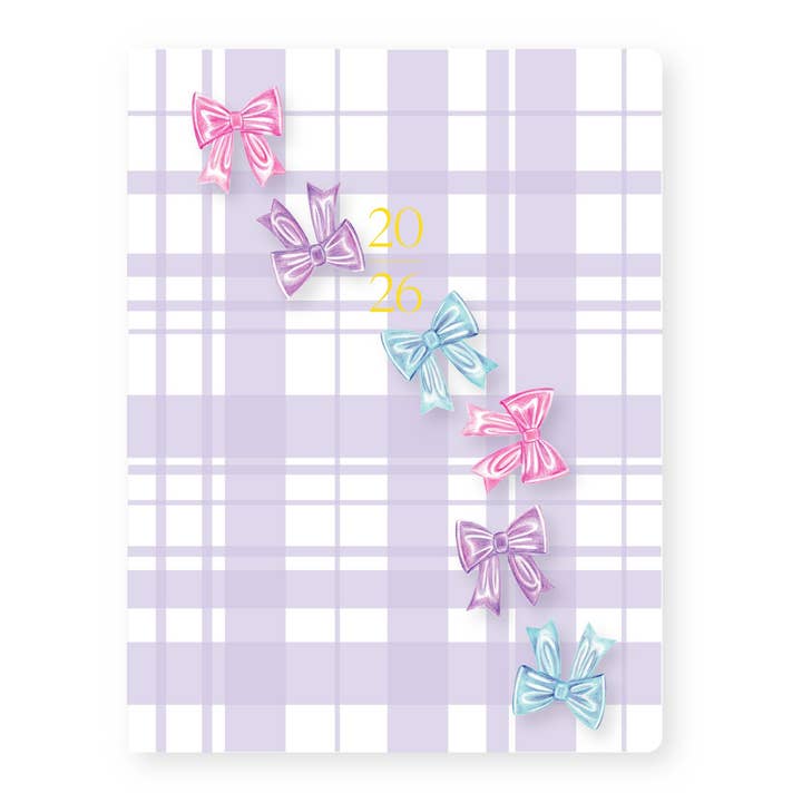 Linda Tong Planners - Wholesale Planner - 2026 Monthly Planner Bows0