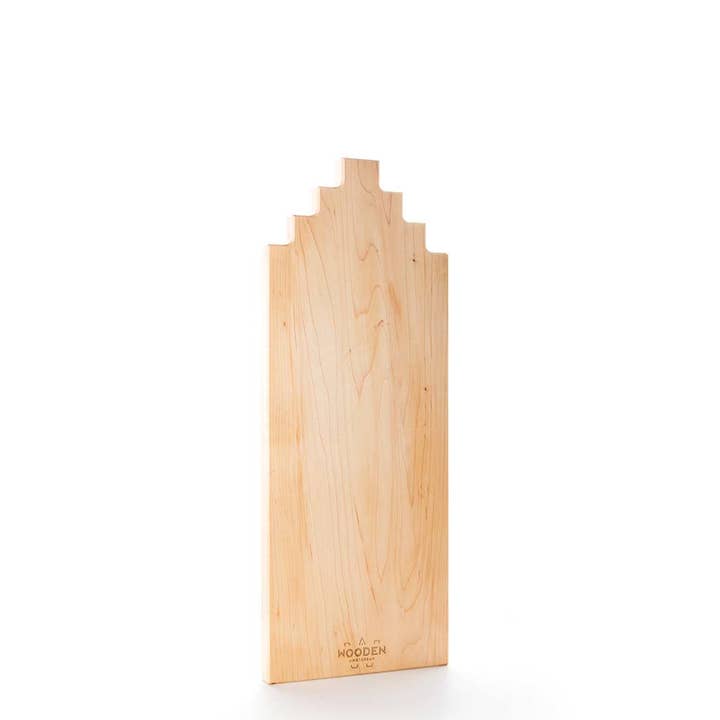 Tagliere Canal House Shape - Maple 50 per la vendita all'ingrosso da parte di Wooden Amsterdam