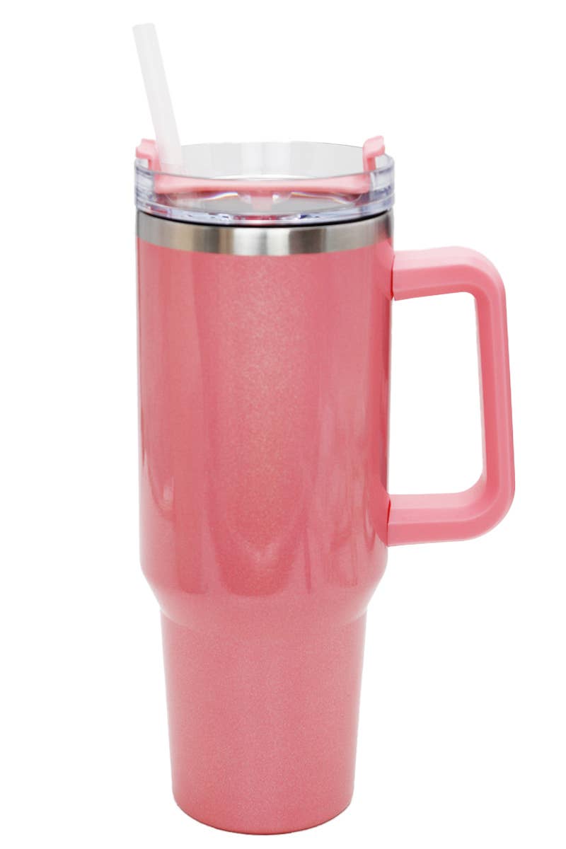 Cap Zone - Wholesale Insulated Mug/Tumbler - Glitter Shimmer Insulated Stainless Steel Tumbler9