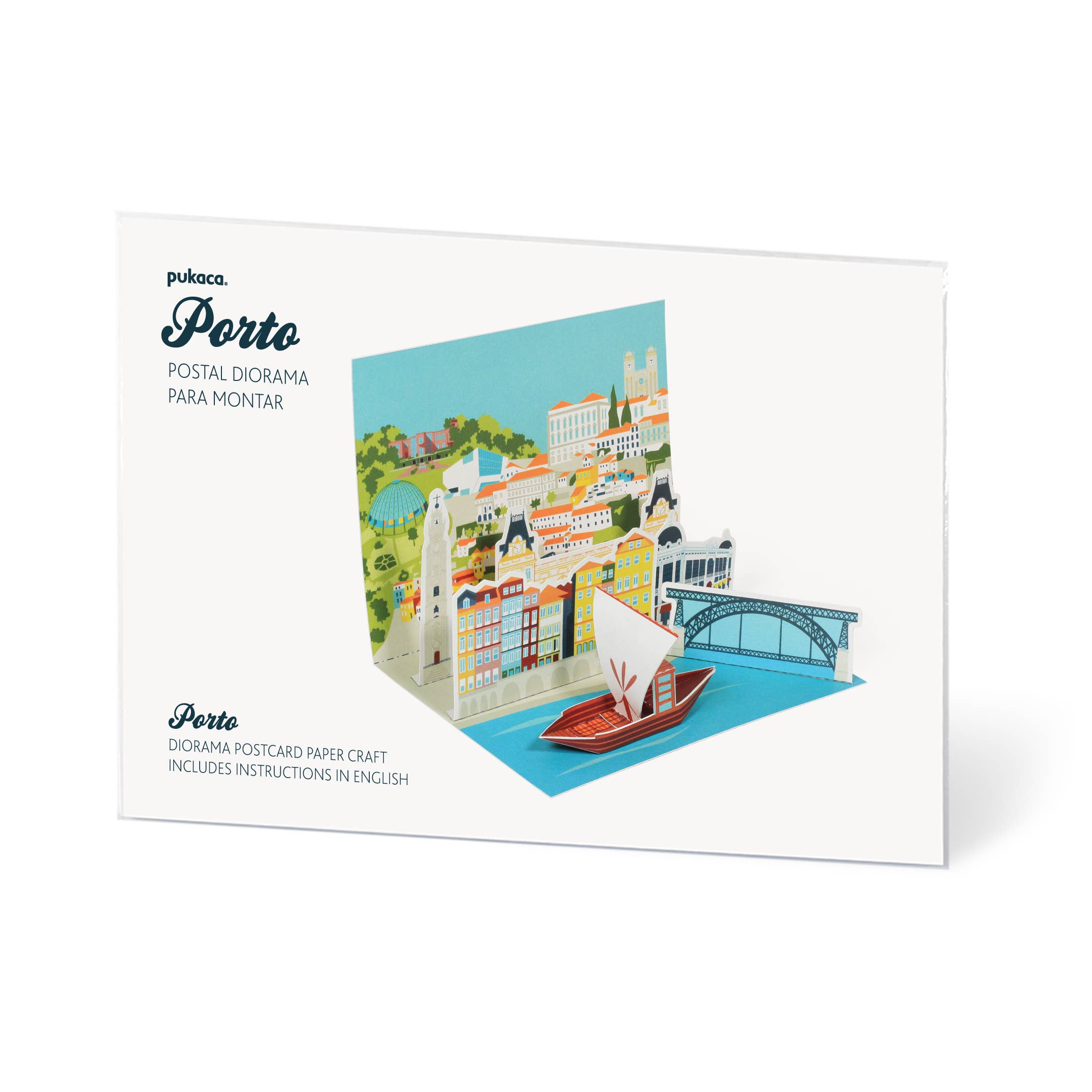 pukaca - Vente Kit de bricolage - Carte Diorama de Porto3