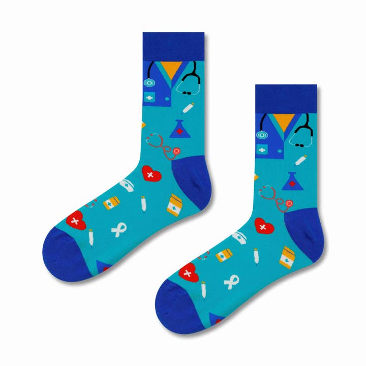 Marc JoJo - Wholesale Socks - Unisex - π§¦π©ββοΈ "Heroes of Medicine" Socks π©Ίπ0