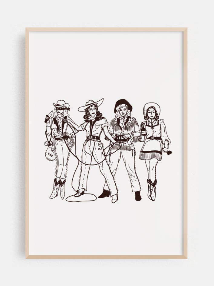 Póster Lady Gang para venta al por mayor de Intrigue Ink