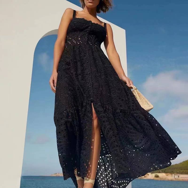 Productseeker - Wholesale Dress - Women's - DR0103 Women Elegant Lace Dress - Beach & Resort Ready8