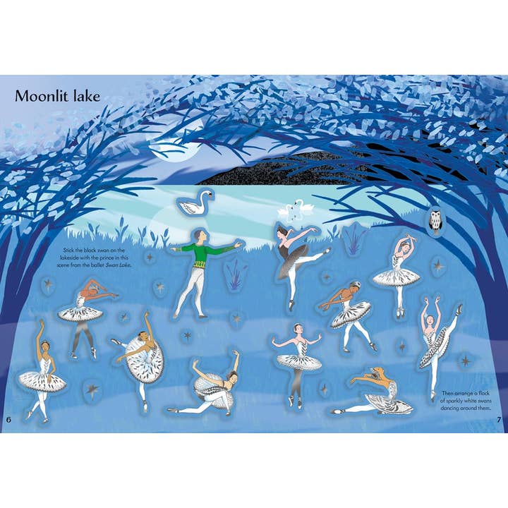 HarperCollins - Wholesale Coloring & Activity Book - Kids & Baby - Little First Stickers Ballet : Usborne4