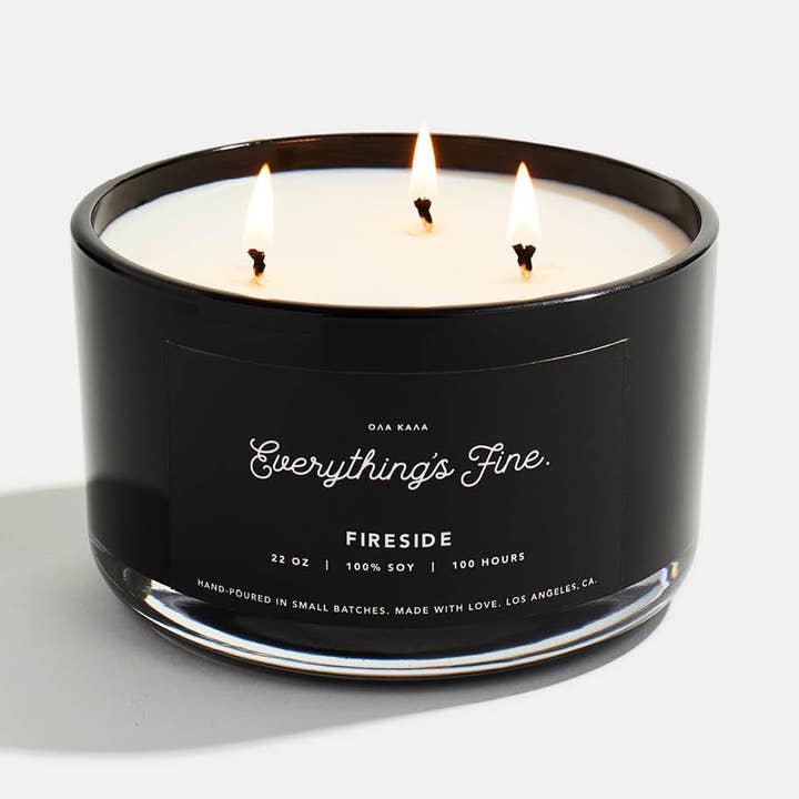 Luxe Fireside for wholesale by The Everything's Fine Co.